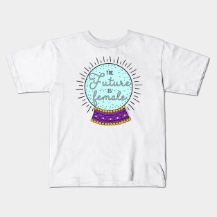 The Future Is Female - The Peach Fuzz Kids T-Shirt